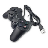 Controle Playstation 2 Usb Manete Pc Analogico