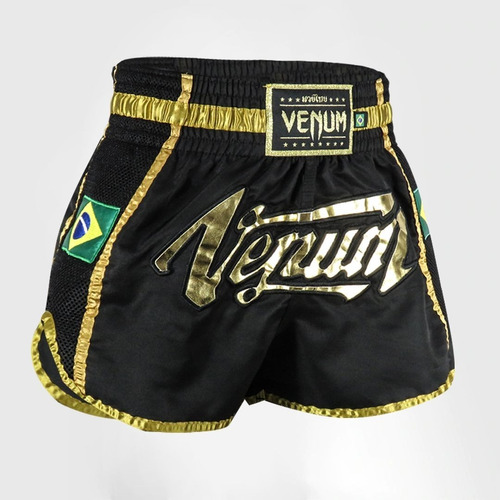 Short Muay Thai Venum Brazilian Flag Masculino Femenino Luta