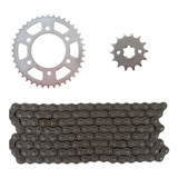 Kít Arrastre Fazer 16 Fz16 Piñon Cadena Sprocket 428h-130l