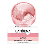 Lanbena Parches Hidrogel Ojos Elimina Ojeras Hidratante Rosa