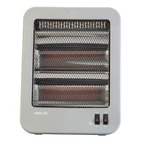 Calefactor Cuarzo 800 W Modelo Hq 80 Airolite Color Blanco/gris