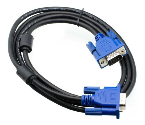 Cable Vga A Vga Macho 1.3 Metros Laptop Pc Proyector Monitor