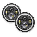 Kit Opticas Faro Cree Led 7 Pulgadas Chevrolet Sapo Chevy H4