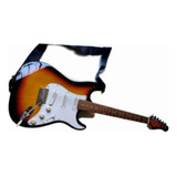 Guitarra Eléctrica Kansas Stratocaster +amplificador Ross10w