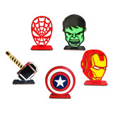 5 Centros De Mesa Vingadores