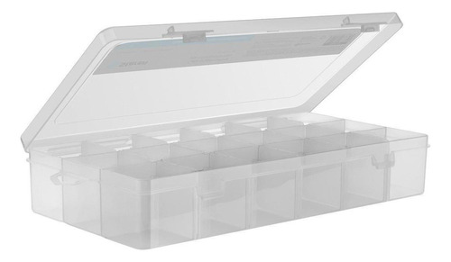 Caja Organizadora Con 18 Divisiones De Plástico | Her-222 Color Blanco