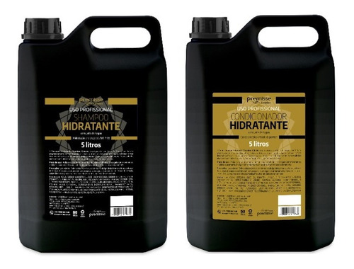 Kit Shampoo Hidratante Profissional + Condicionador