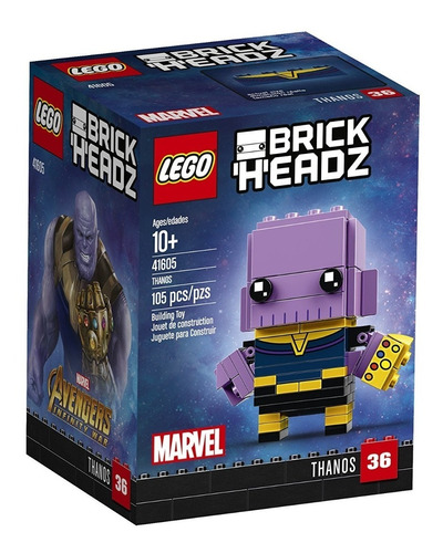 Todobloques Lego 41605 Brick Headz  Thanos Infinity Wars !!