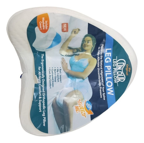 Almohada Ortopedica Espuma Viscoelastica Confort Piernas