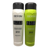 Kit Bekim After Color (ácido) Shampoo + Crema De Peinar 250g