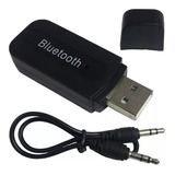 Receptor Bluetooth Áudio Estéreo 2.1 Usb P2 Adaptador Música