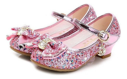 S Zapatos De Niña Sandalias Princesa Zapatillas De Cristal