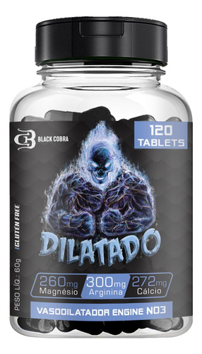 Dilatado 120 Tabletes Vasodilatador Similar Nitrix Dilatex