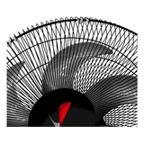 Ventilador De Parede Venti-delta Ventura Preto 6 Pás 50cm 127v/220v Bivolt