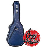Funda Ritter Rgp2-c/blw Para Guitarra Clasica Azul