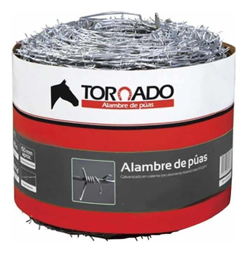 Alambre De Puas Cal. 14 X 350mt Tornado