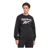 Reebok Buzo Hombre - Ri Big Stacked Logo Crew Negb