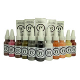 Kit 12 Pigmentos Marylin 15ml Micropigmentação - Demógrafo