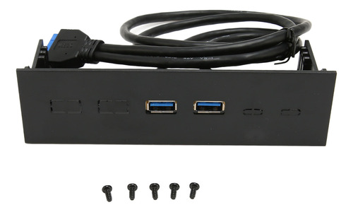 Panel Frontal De Pc Unidad Óptica Usb 3.0 De 5.25 Pulgadas Y