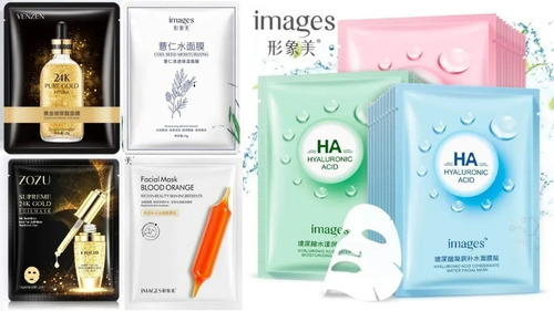 30 Mascarillas Coreanas Hidratante Exfoliante Facial Rostro