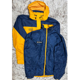 Chamarra 2 En 1 Columbia/ L. L. Bean Doble Vista Hombre M