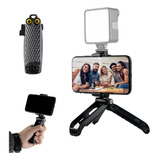 Mini Trípode/selfie Stick Multifuncional Compacto