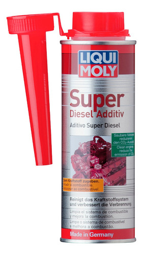 Super Diesel Additiv Para Sistema Inyeccion Liqui Moly 250ml