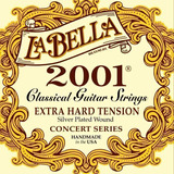 Encordado Guitarra Clásica La Bella 2001 Extra Hard Tension
