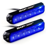 Par De Estrobos Skp Economy 6 Leds - 12w Rzr Utv Maverick