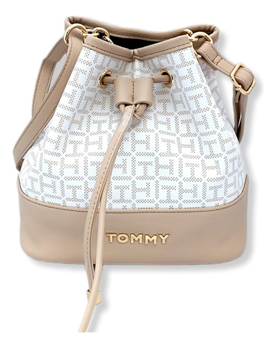 Tommy Hilfiger Bucket Bag Para Mujer Original