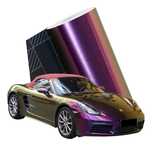 Vinil Wrap Morado Bronce Brillante Luxury Autoelite 1x1.52m