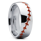 Anillo De Bodas Talla 9.5 Sports Baseball Ringwright Co En