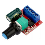 Controlador Velocidade Pwm Motor 5a Dc 5-35v 90w Vermelha