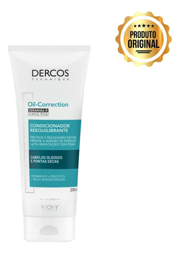 Condicionador Vichy Dercos Oil-correction 300g