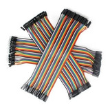Kit De 120 Cables De 12cm Dupont Para Proyectos Arduino, Etc