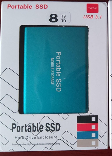 Disco Externo Ssd 8tb