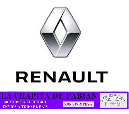 Renault 11 Reparacion Media Larga Guardabarro Trasero