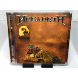 Megadeth - Risk - Cd Arg (metallica, Anthrax, Slayer)