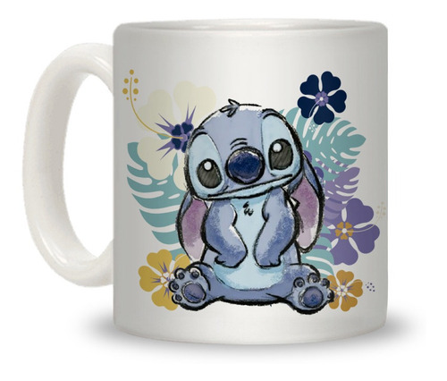 Taza Dibujo Stitch Sublimada Personalizada