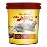 Papinha Gold Papa Filhotes Calopsita Papagaio Arara Pássaros