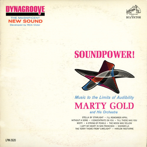 Cd De Marty Gold Soundpower: Música Al Límite De La Audibili