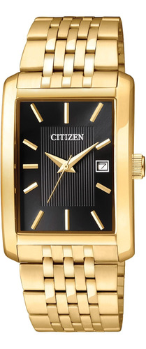 Reloj De Cuarzo Citizen Para Hombre, Acero Inoxidable, Clási