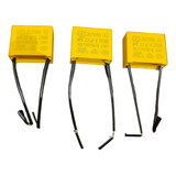 Capacitor 3.3 Uf P/ Interruptor Inteligente Tuya 3 Unidades 