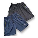 Bermuda Short Under Armour X2 Bolsillo Cierre Entrenamiento