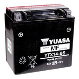 Bateria Gel Yuasa Ytx14-bs Gel 12v 12ah Bmw F650 Sti Full