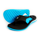 Chinelo Sandalia Kenner Masculino Original X-gel Preto/azul