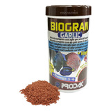 Ração Peixe Prodac Biogran Garlic 120g Suplemento Aquario