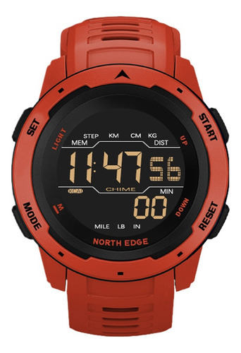 Deportivo Negro Digital Deportivo Reloj Impermeable//