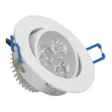 Kit 13 Spot Dicroica Super Led Redondo Embutir Sanca 3w