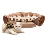 Cama Para Gatos, Cama De Túnel Para Mascotas, Plegable...